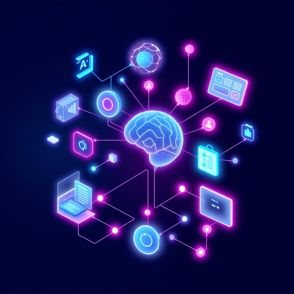 AI Tools & Integration concept illustration