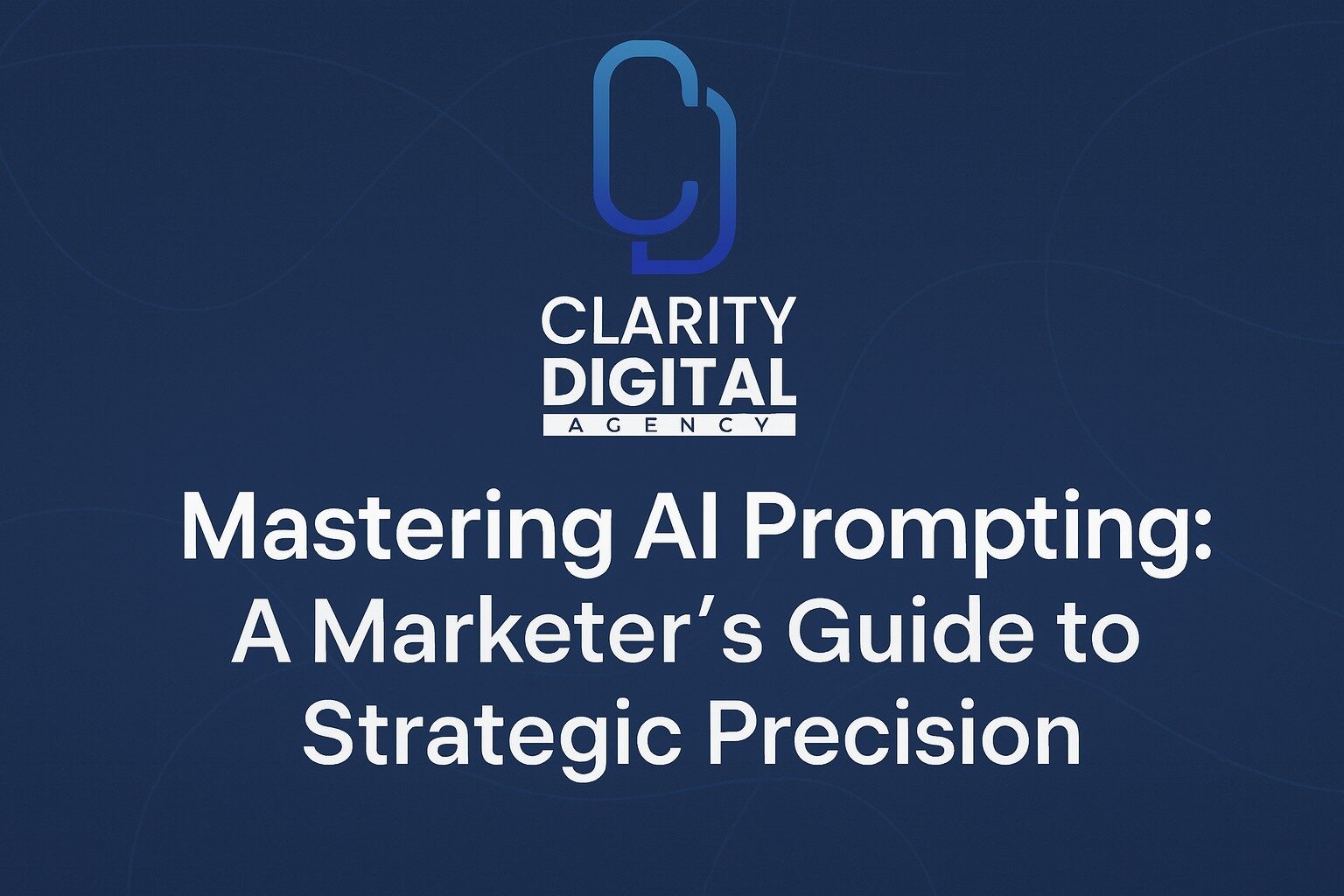 Mastering Marketing AI Prompting Design Banner